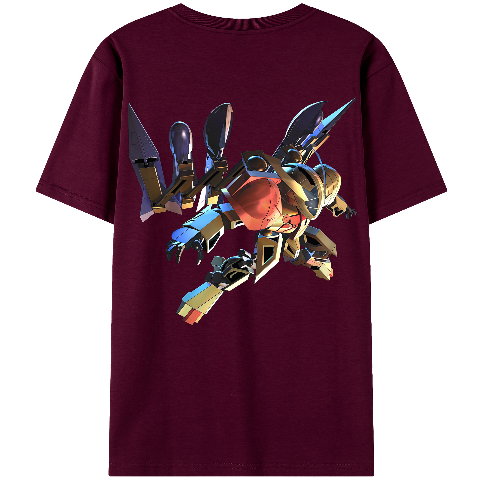 （画像用） 機動戦士ガンダム Mobile Suit Gundam レディース半袖Tシャツ(バックプリント)